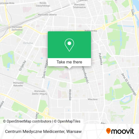 Centrum Medyczne Medicenter map