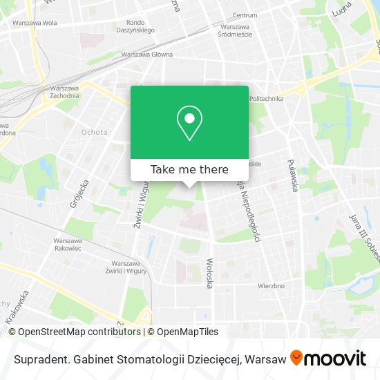 Supradent. Gabinet Stomatologii Dziecięcej map