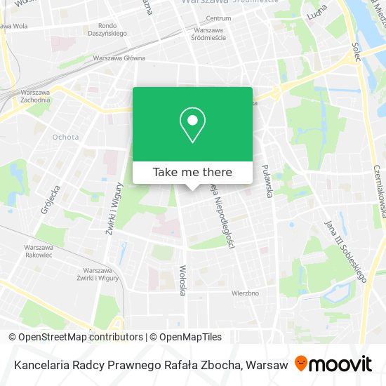 Kancelaria Radcy Prawnego Rafała Zbocha map