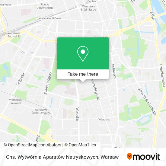 Chs. Wytwórnia Aparatów Natryskowych map