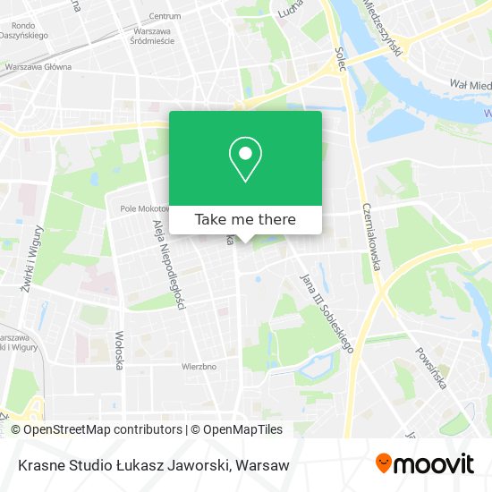 Krasne Studio Łukasz Jaworski map