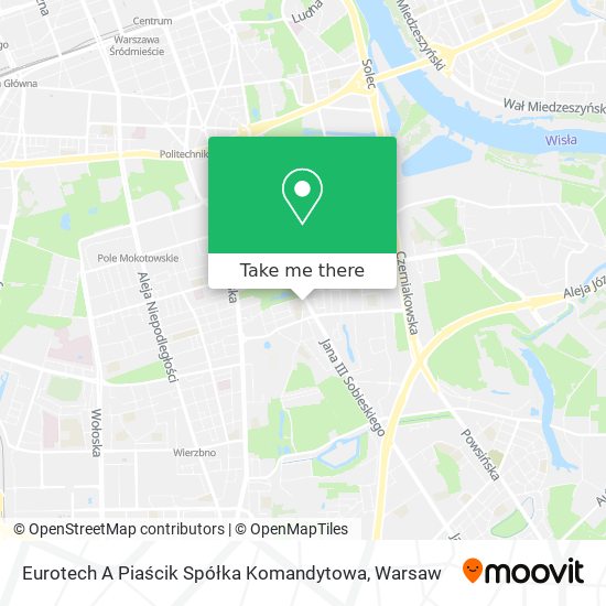 Eurotech A Piaścik Spółka Komandytowa map