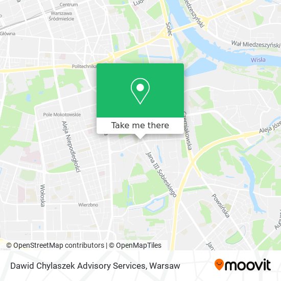 Dawid Chylaszek Advisory Services map