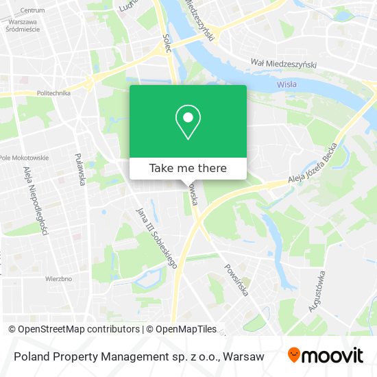 Poland Property Management sp. z o.o. map