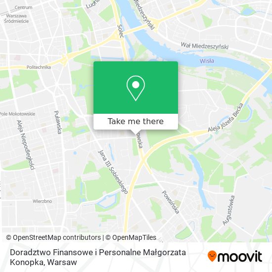 Doradztwo Finansowe i Personalne Małgorzata Konopka map