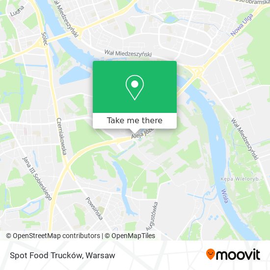 Spot Food Trucków map