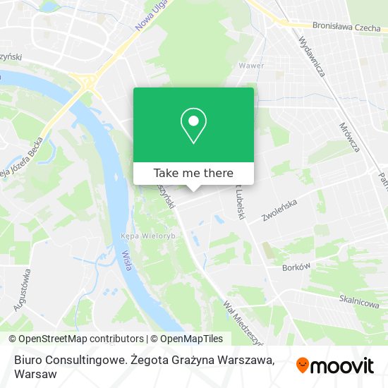 Biuro Consultingowe. Żegota Grażyna Warszawa map