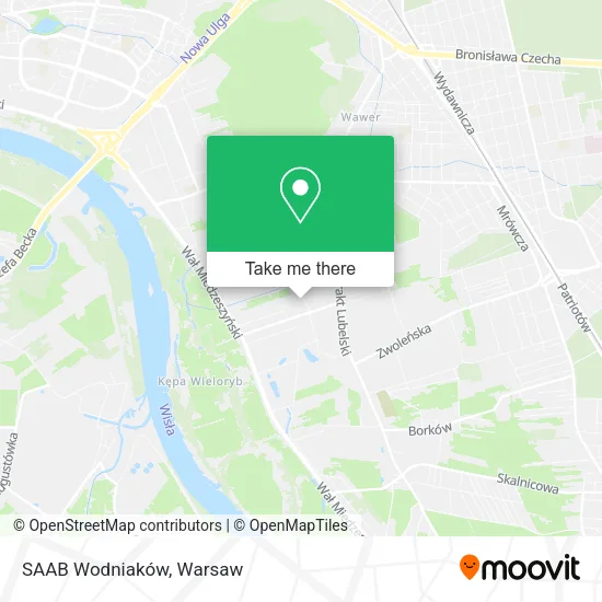 SAAB Wodniaków map