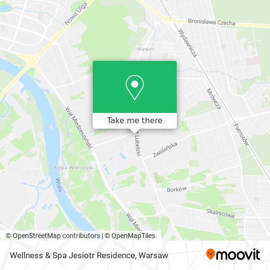 Wellness & Spa Jesiotr Residence map