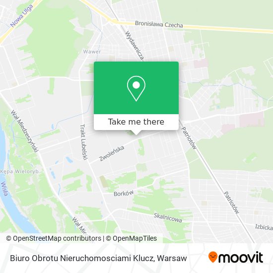 Biuro Obrotu Nieruchomosciami Klucz map