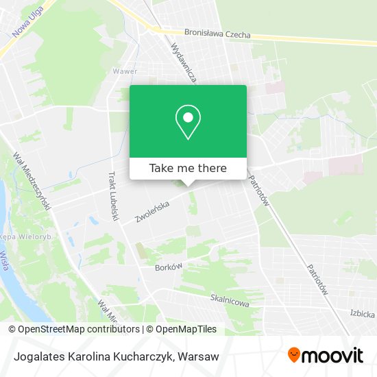 Jogalates Karolina Kucharczyk map