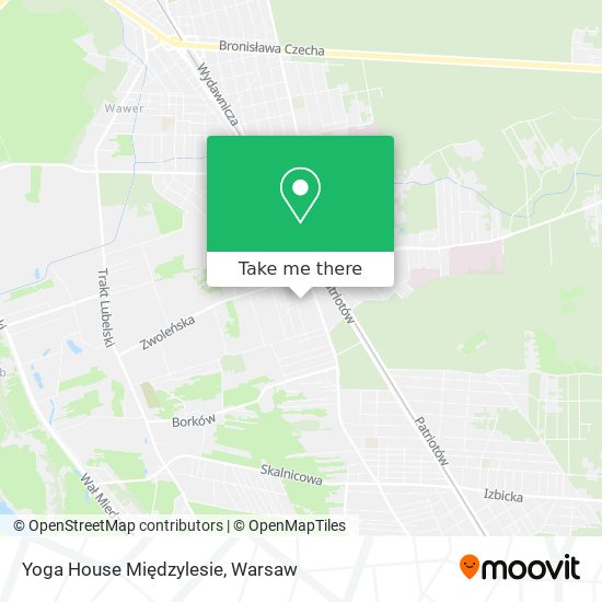 Yoga House Międzylesie map