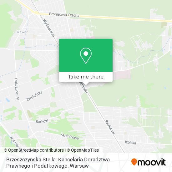 Brzeszczyńska Stella. Kancelaria Doradztwa Prawnego i Podatkowego map