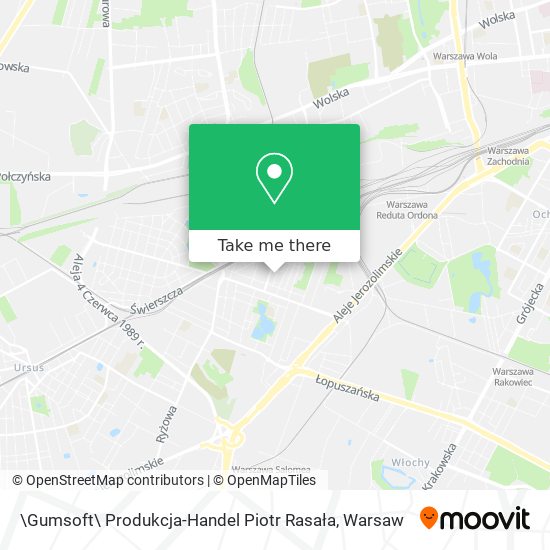 \Gumsoft\ Produkcja-Handel Piotr Rasała map