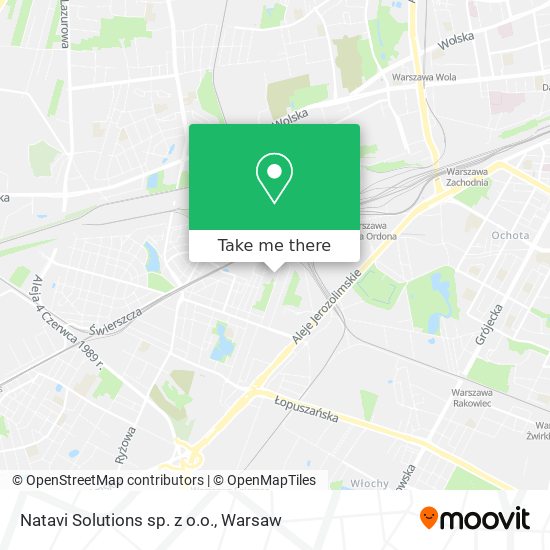 Natavi Solutions sp. z o.o. map