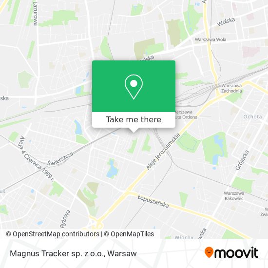 Карта Magnus Tracker sp. z o.o.