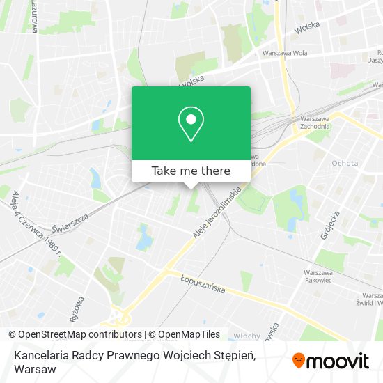 Kancelaria Radcy Prawnego Wojciech Stępień map