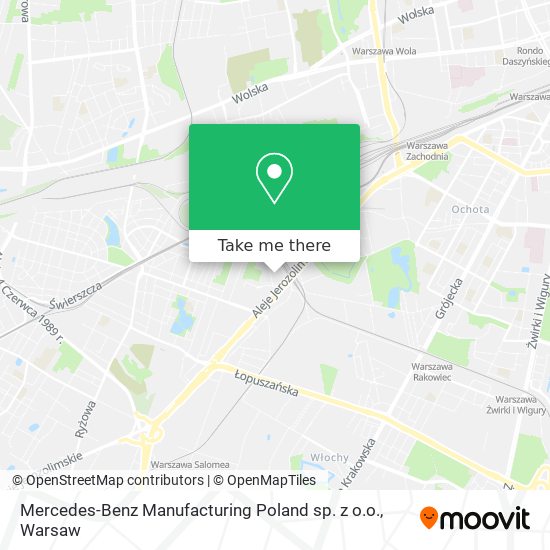 Mercedes-Benz Manufacturing Poland sp. z o.o. map