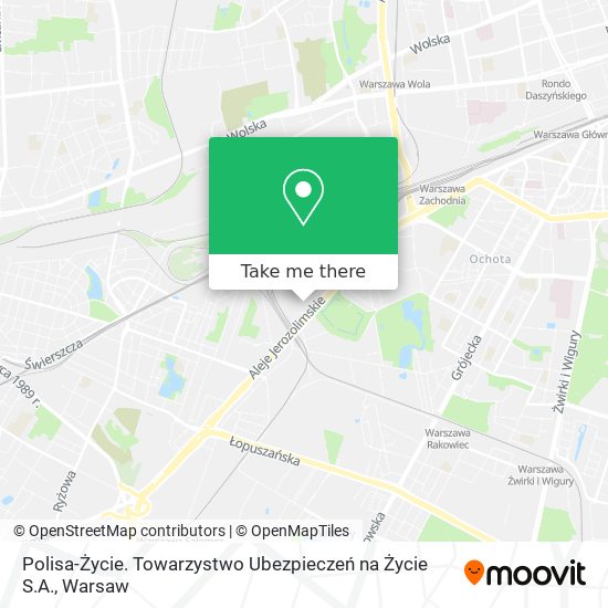 Polisa-Życie. Towarzystwo Ubezpieczeń na Życie S.A. map