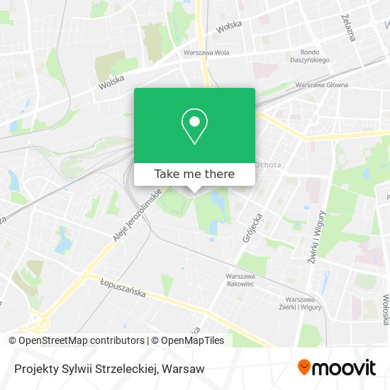 Projekty Sylwii Strzeleckiej map