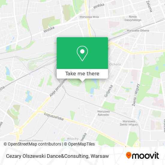 Cezary Olszewski Dance&Consulting map