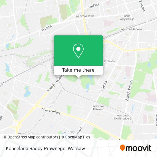 Kancelaria Radcy Prawnego map