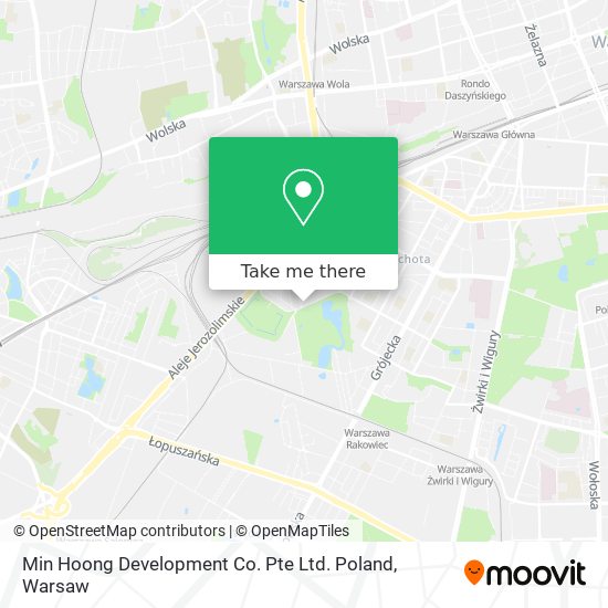 Min Hoong Development Co. Pte Ltd. Poland map