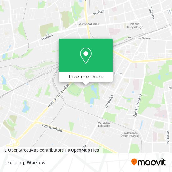 Parking map