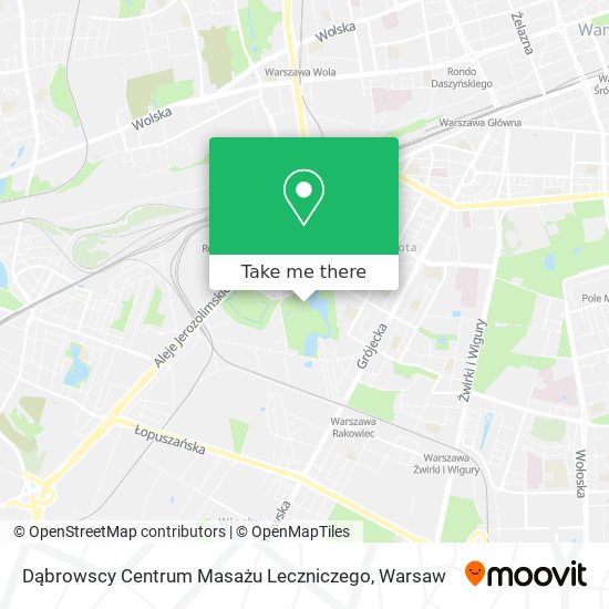 Dąbrowscy Centrum Masażu Leczniczego map