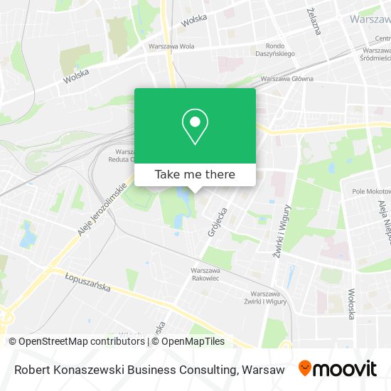 Robert Konaszewski Business Consulting map