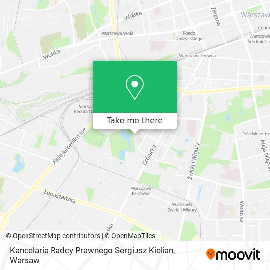 Kancelaria Radcy Prawnego Sergiusz Kielian map