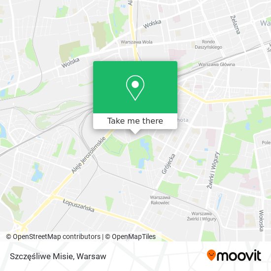 Szczęśliwe Misie map