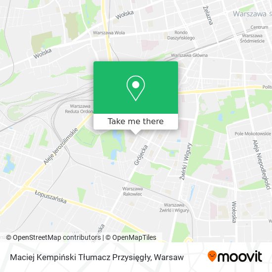 Maciej Kempiński Tłumacz Przysięgły map