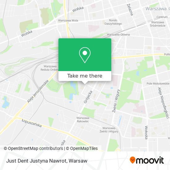 Just Dent Justyna Nawrot map