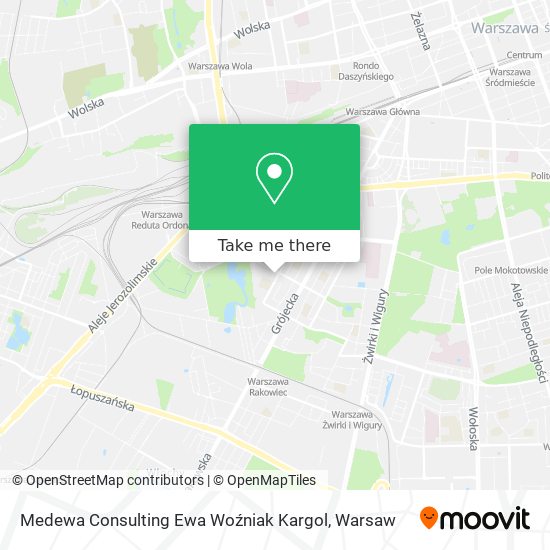 Карта Medewa Consulting Ewa Woźniak Kargol