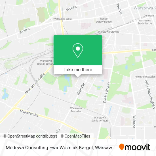 Medewa Consulting Ewa Woźniak Kargol map