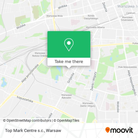 Top Mark Centre s.c. map