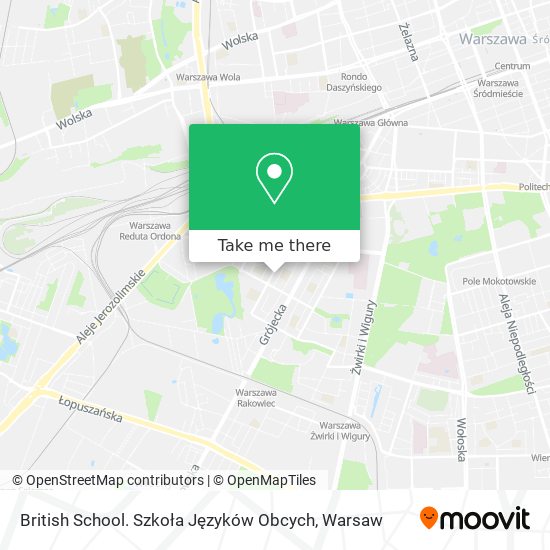 British School. Szkoła Języków Obcych map