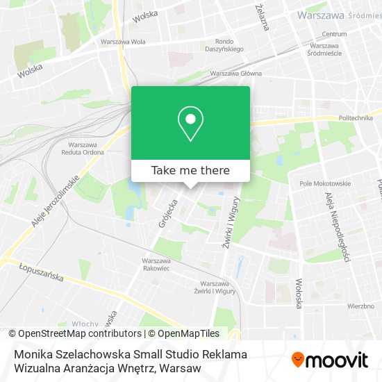 Monika Szelachowska Small Studio Reklama Wizualna Aranżacja Wnętrz map