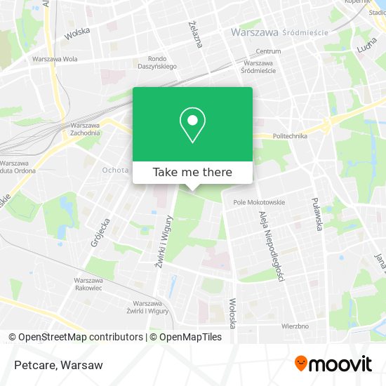 Petcare map