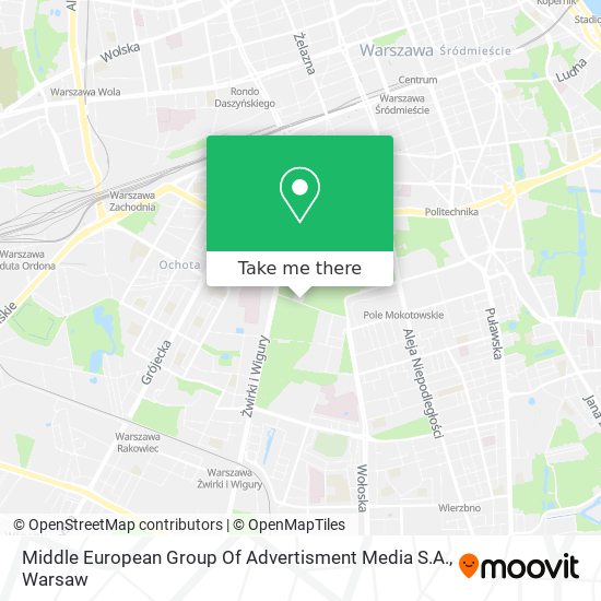 Middle European Group Of Advertisment Media S.A. map