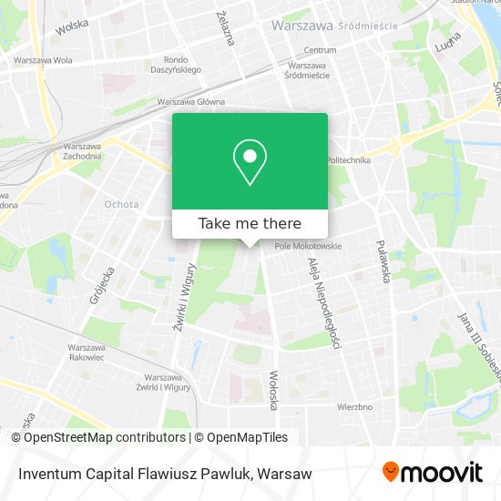 Inventum Capital Flawiusz Pawluk map