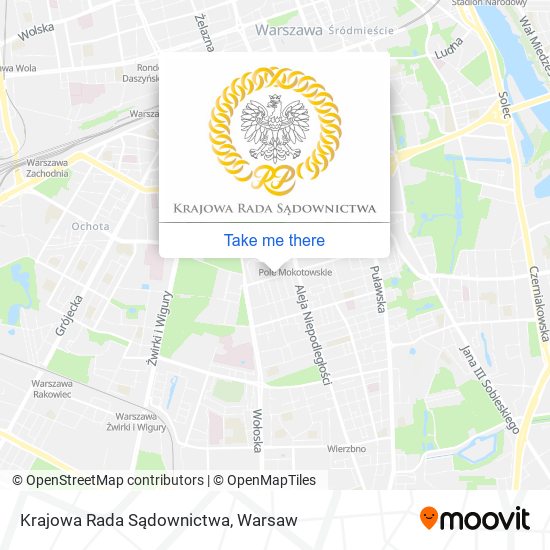 Карта Krajowa Rada Sądownictwa