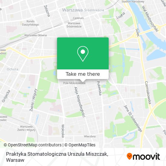 Praktyka Stomatologiczna Urszula Miszczak map