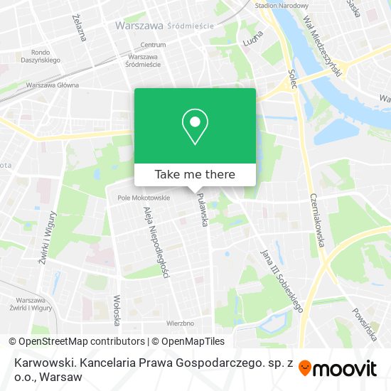 Karwowski. Kancelaria Prawa Gospodarczego. sp. z o.o. map