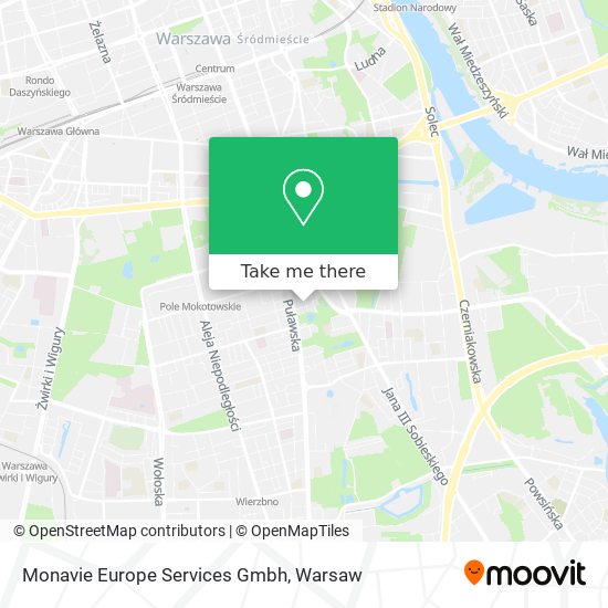 Monavie Europe Services Gmbh map