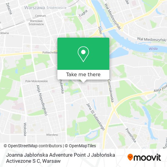 Joanna Jabłońska Adventure Point J Jabłońska Activezone S C map