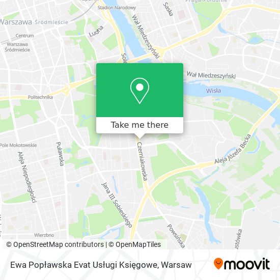 Ewa Popławska Evat Usługi Księgowe map