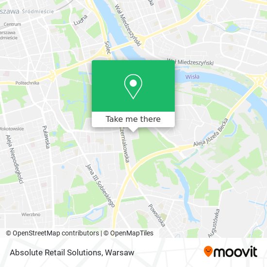 Absolute Retail Solutions map