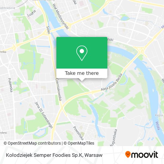 Kołodziejek Semper Foodies Sp.K map